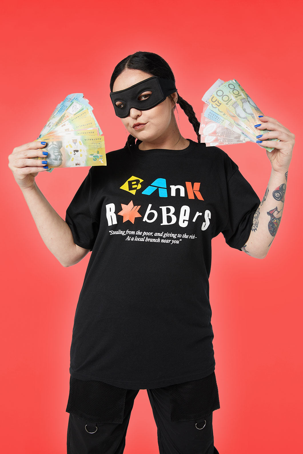 Pulp Kitchen - Bank Robbers - black