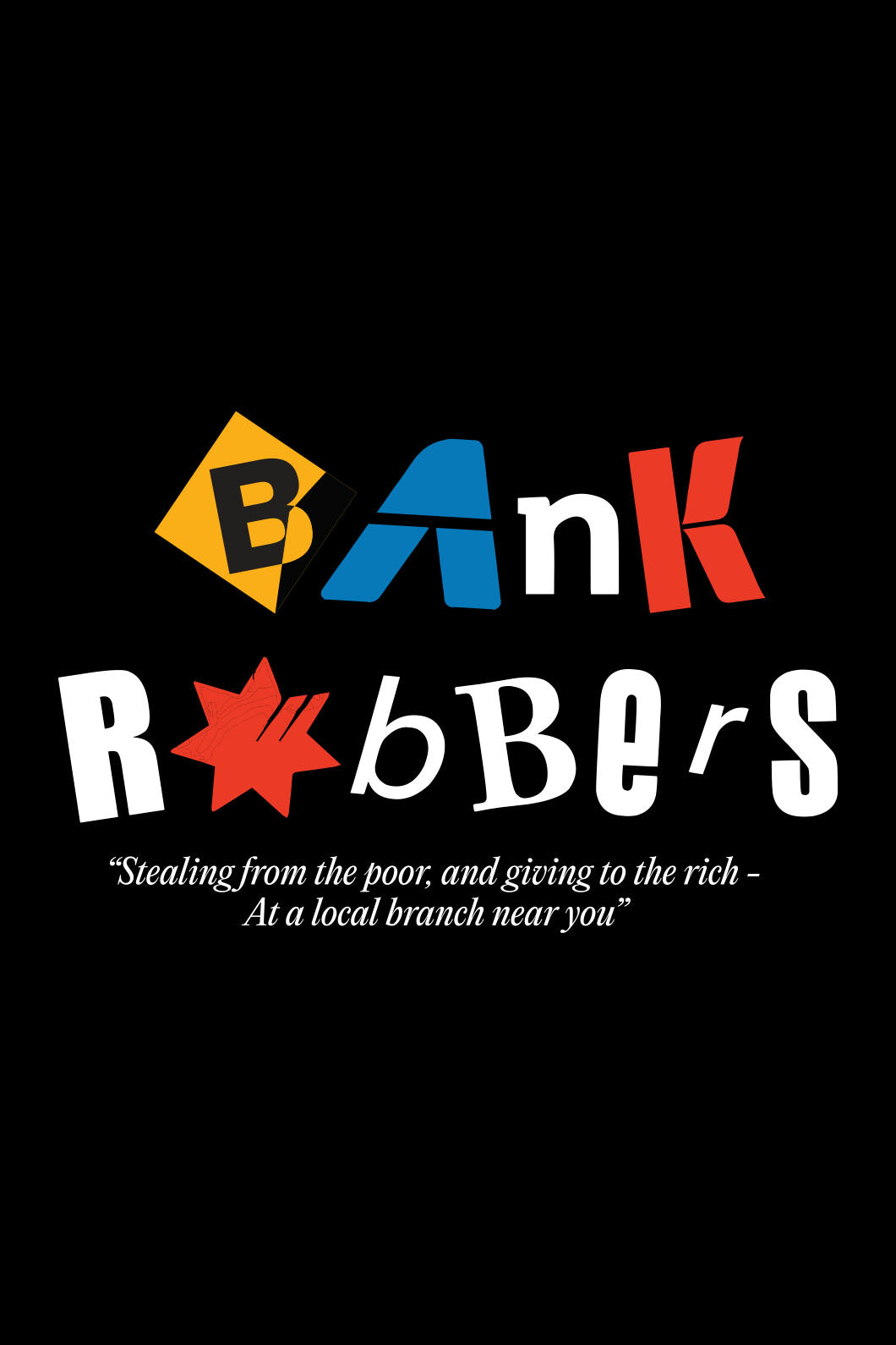 Pulp Kitchen - Bank Robbers - black