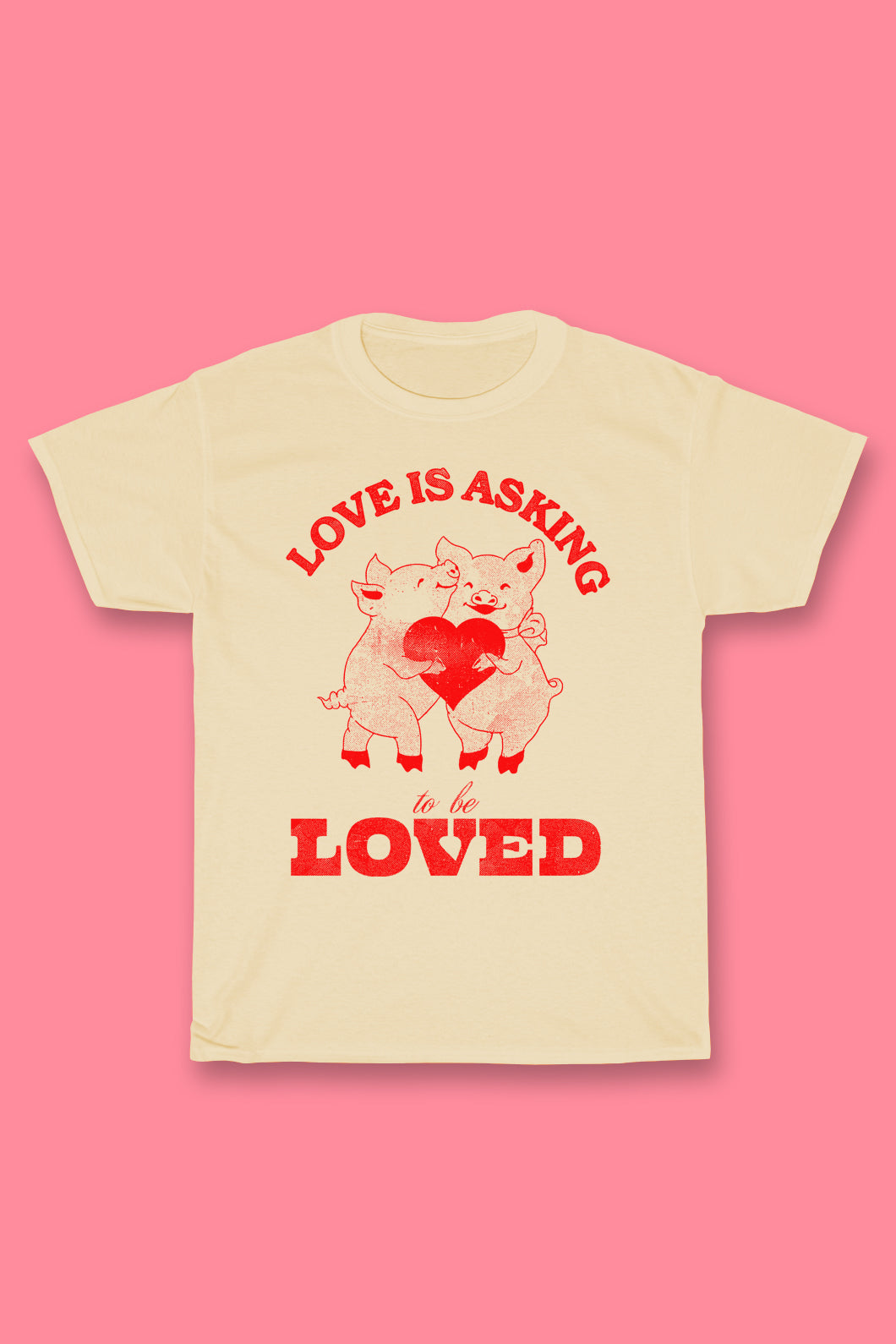 Pulp Kitchen - 2B Loved Natural Graphic Tee - natural