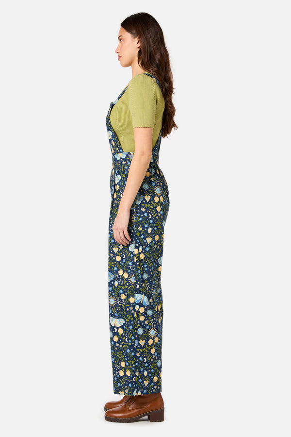 Princess Highway - Folk Art Overall - blue