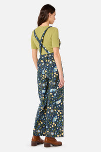 Princess Highway - Folk Art Overall - blue