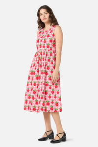 Princess Highway - Raddish Picnic Midi Dress - pink