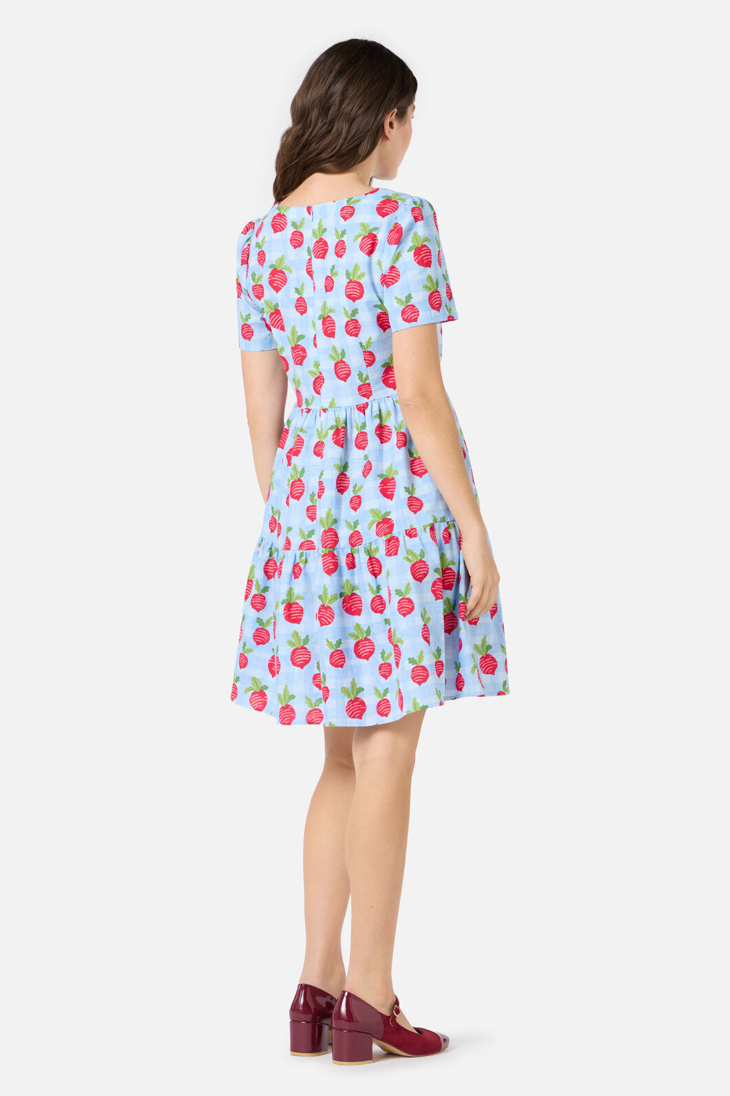 Princess Highway - Radish Picnic Smock Dress - blue
