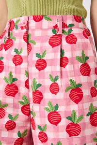 Princess Highway - Radish Picnic Culotte - pink