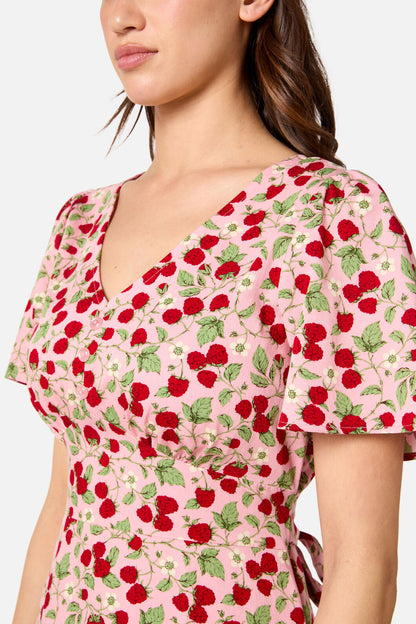 Princess Highway - Raspberry Mini Dress - pink