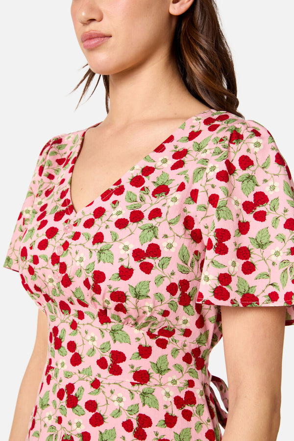 Princess Highway - Raspberry Mini Dress - pink
