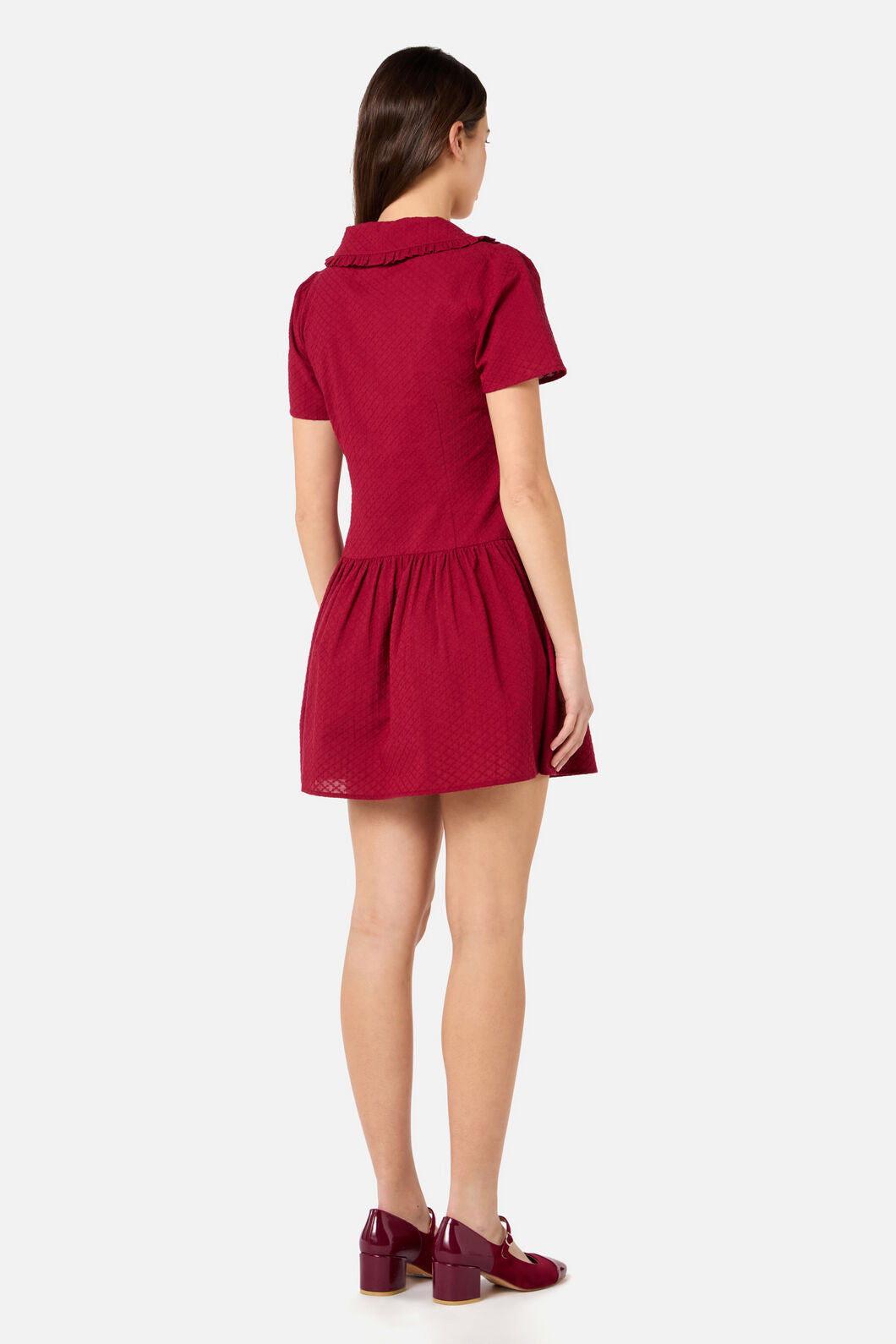 Princess Highway - Andrea Drop Waist Mini Dress - red