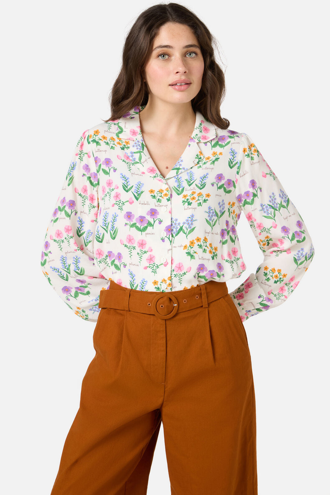 Princess Highway - Cottage Garden Blouse - cream