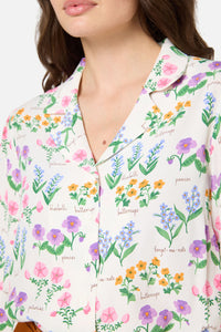 Princess Highway - Cottage Garden Blouse - cream