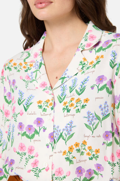 Princess Highway - Cottage Garden Blouse - cream