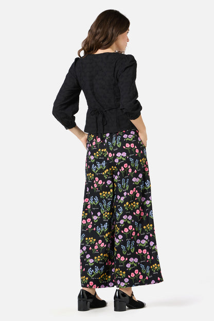 Princess Highway - Lily Broidery Top - black