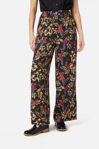 Princess Highway - Rosella Printed Pant - black