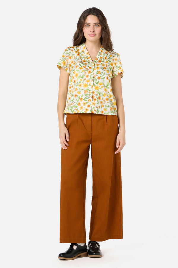 Princess Highway - Alyssa Floral Blouse - cream