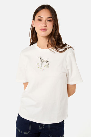 Princess Highway - Dalmatians Printed Tee - cream