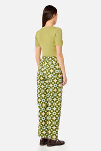Princess Highway - Ginny 60's Printed Jean - green