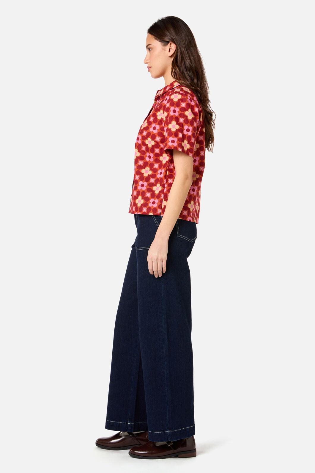Princess Highway - Ginny 60's Shirt - rust