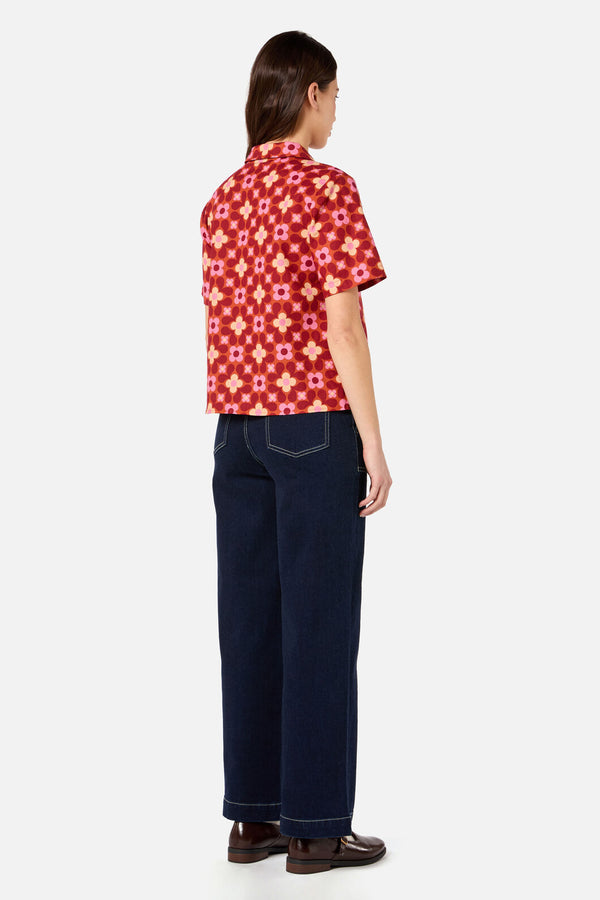 Princess Highway - Ginny 60's Shirt - rust