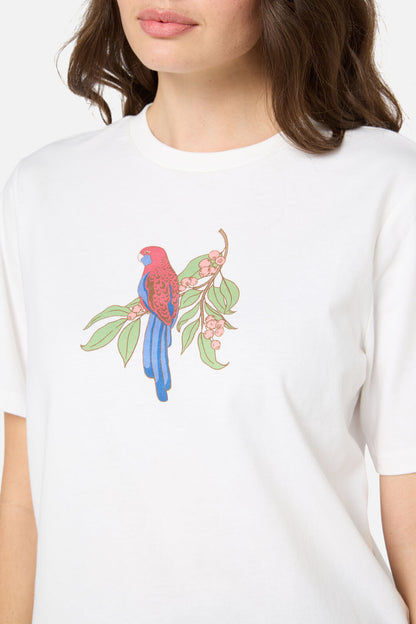 Princess Highway - Rosella Printed Relaxed Tee - cream