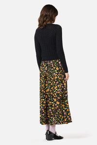 Princess Highway - Clarissa Pointelle Cardigan - black