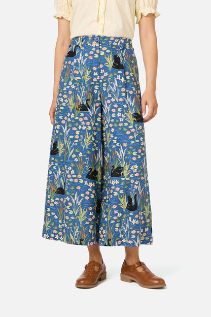 Princess Highway - Pretty Swan Culotte - navy
