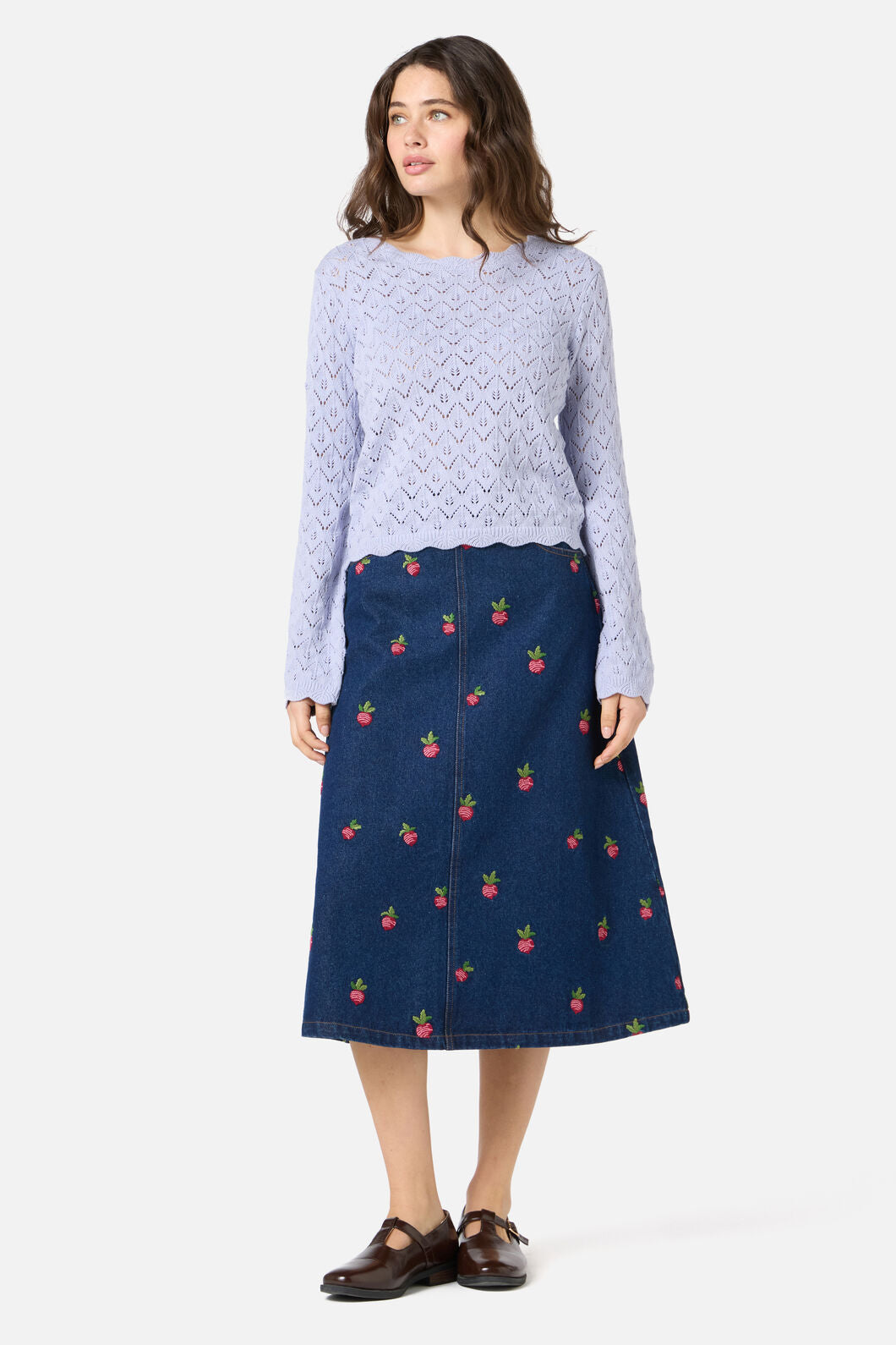 Princess Highway - Spring Pointelle Knit - lilac