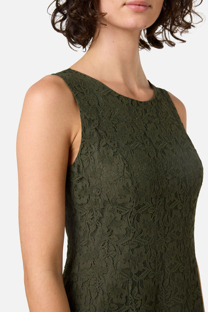 Princess Highway - Amara Lace Midi Dress - olive