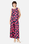 Princess Highway - Lulu Flower Culotte - navy