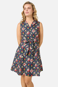 Princess Highway - Judy Collar Mini Dress - navy