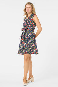 Princess Highway - Judy Collar Mini Dress - navy