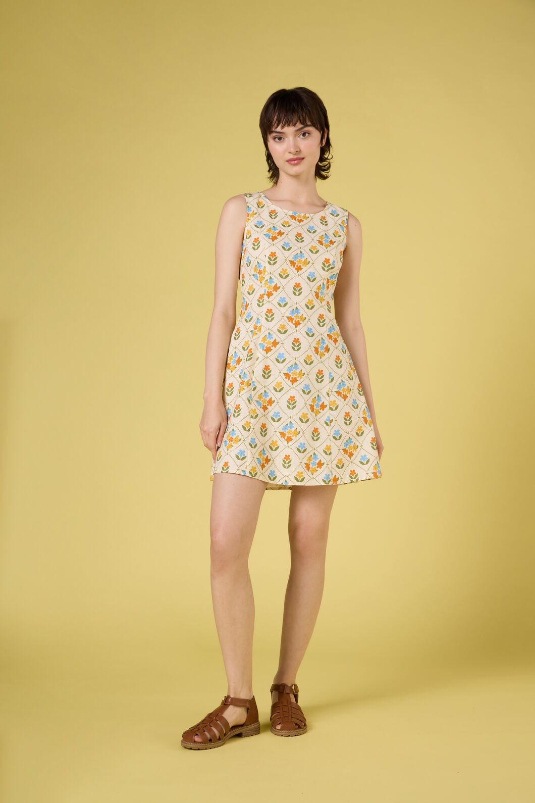 Princess Highway - Judy Shift Mini Dress - cream