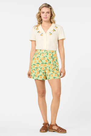 Princess Highway - Apricots A Line Shorts - green