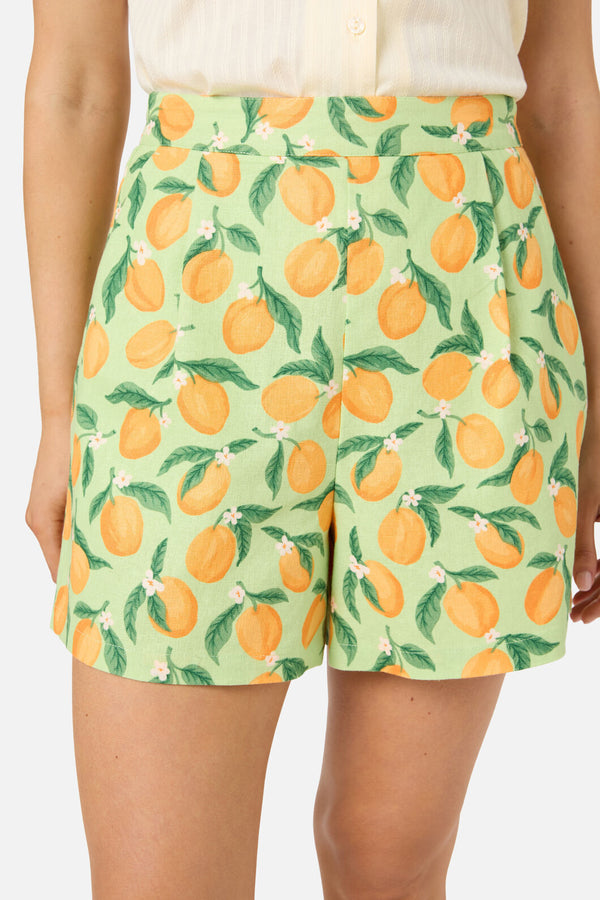 Princess Highway - Apricots A Line Shorts - green