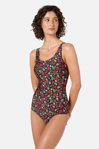 Princess Highway - Raspberry One Piece - navy