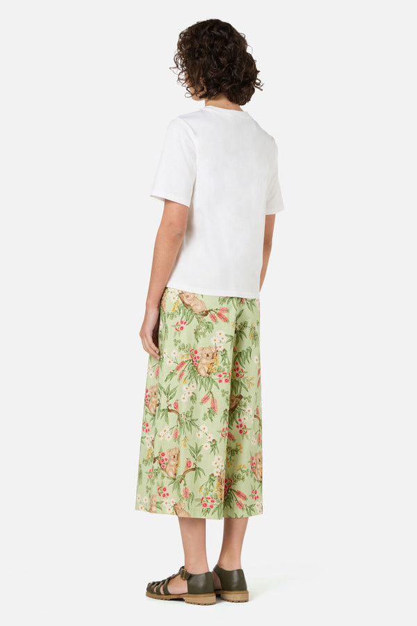 Princess Highway - Koala Print Relaxed Tee - cream