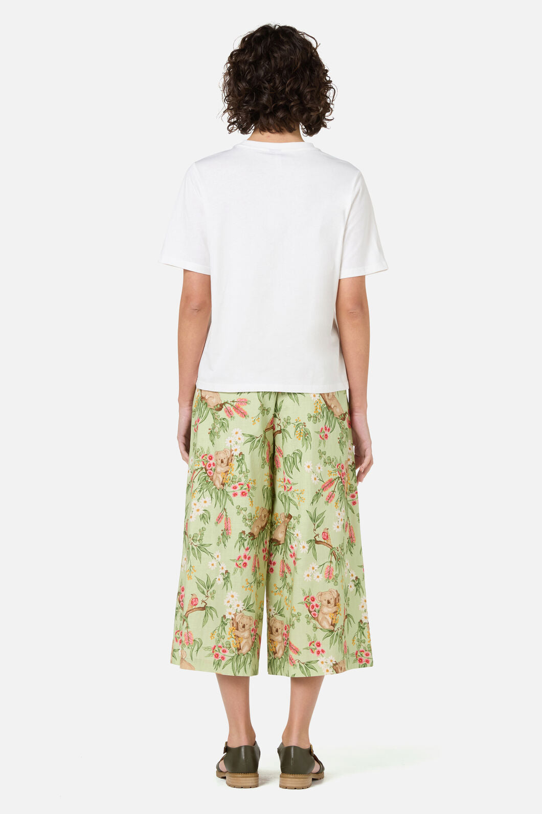 Princess Highway - Koala Print Relaxed Tee - cream