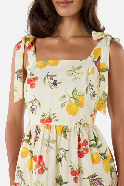 Princess Highway - Carla Picnic Tiered Midi Dress - cream