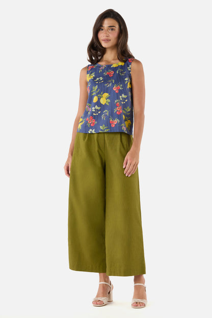 Princess Highway - Carla Picnic Shell Top - navy