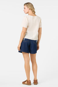 Princess Highway - Asher Broderie Top - cream