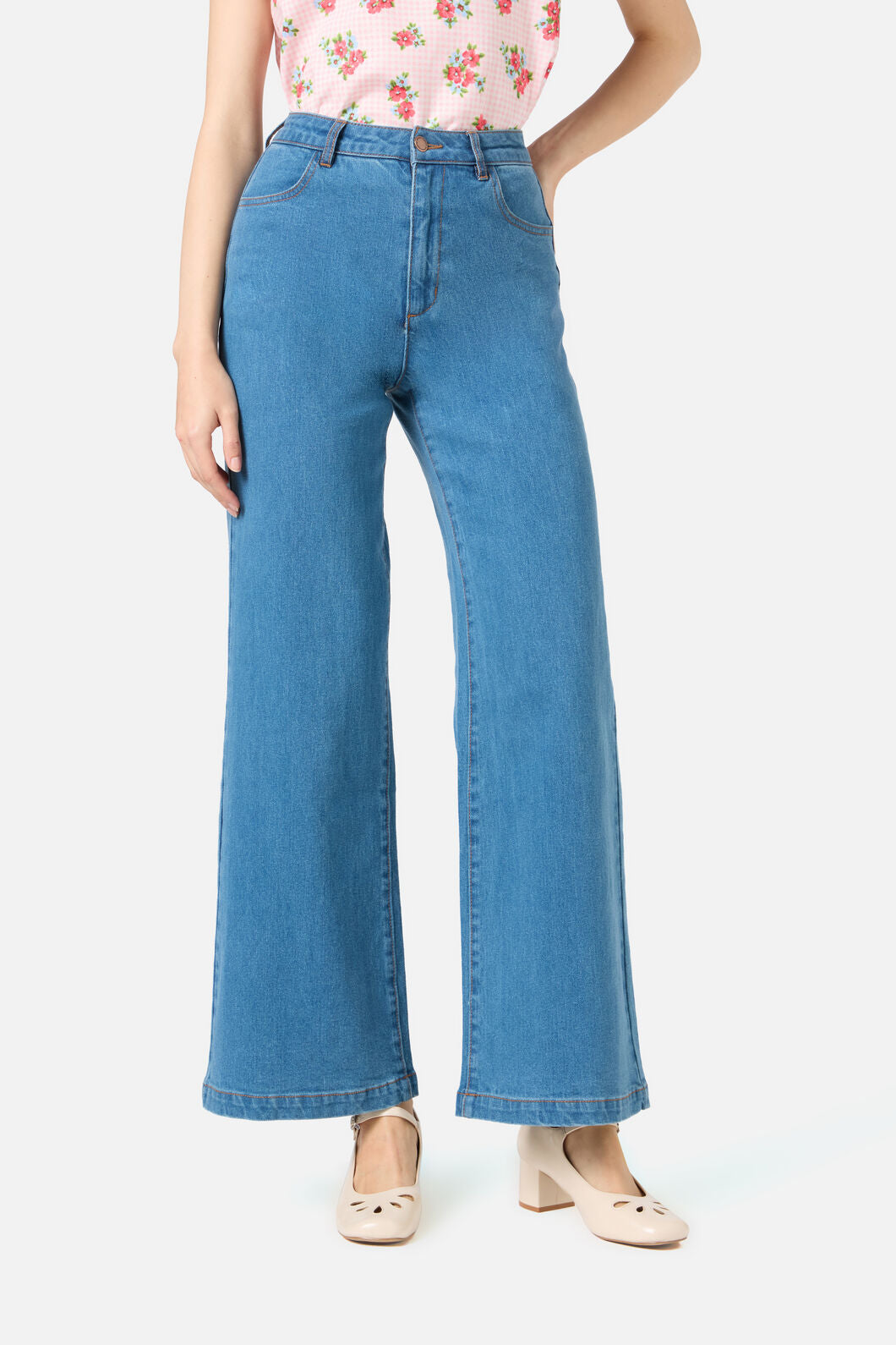 Princess Highway - Sweetheart Denim Jean - light-denim