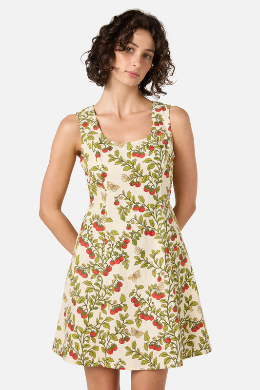 Princess Highway - Cherry Tomatoes Mini Dress - cream