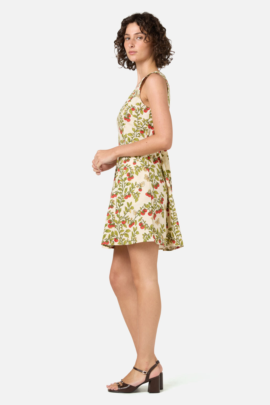 Princess Highway - Cherry Tomatoes Mini Dress - cream