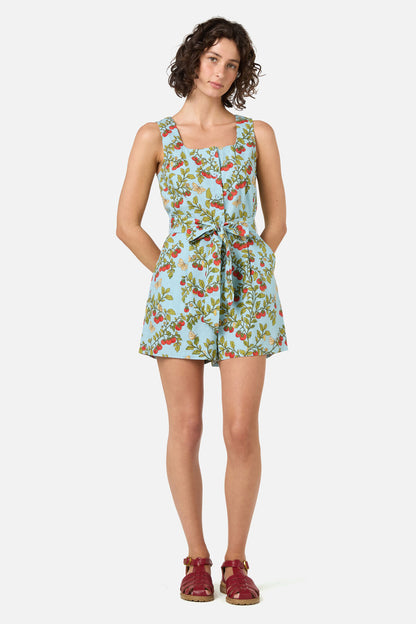 Princess Highway - Cherry Tomatoes Playsuit - blue