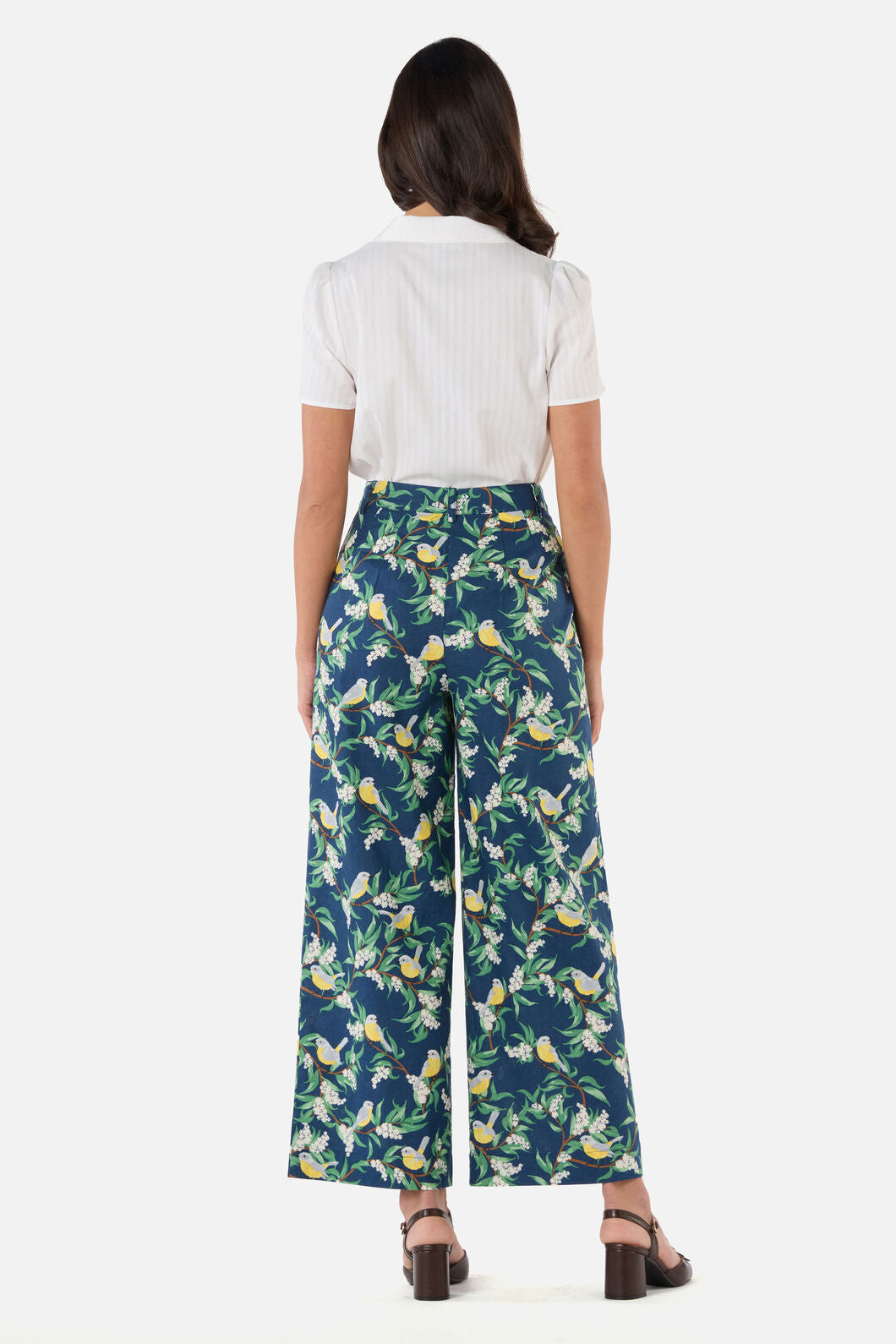 Princess Highway - Yellow Robin Relaxed Pant - navy