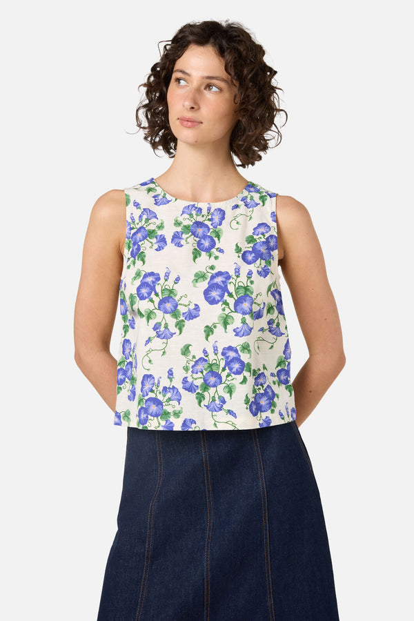 Princess Highway - Morning Glory Shell Top - cream