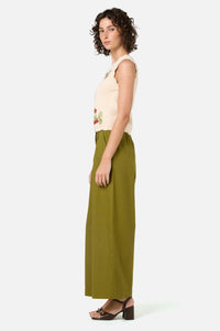Princess Highway - Tomatoes Embroidered Knit Tank - cream