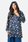 Princess Highway - Cute Dogs Raincoat - navy