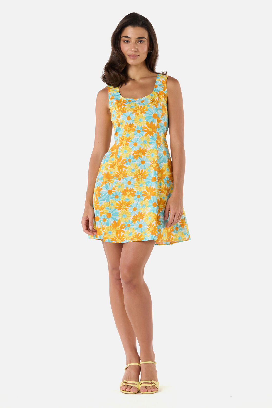 Vintage Daisy Mini Shift Dress – Dangerfield