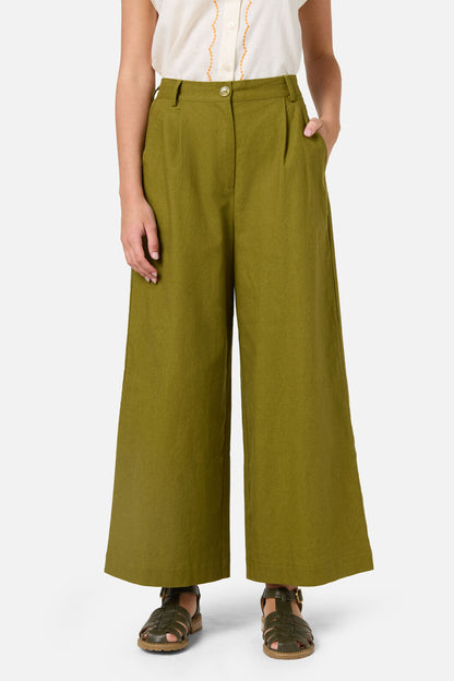 Princess Highway - Hattie Summer Culotte - olive