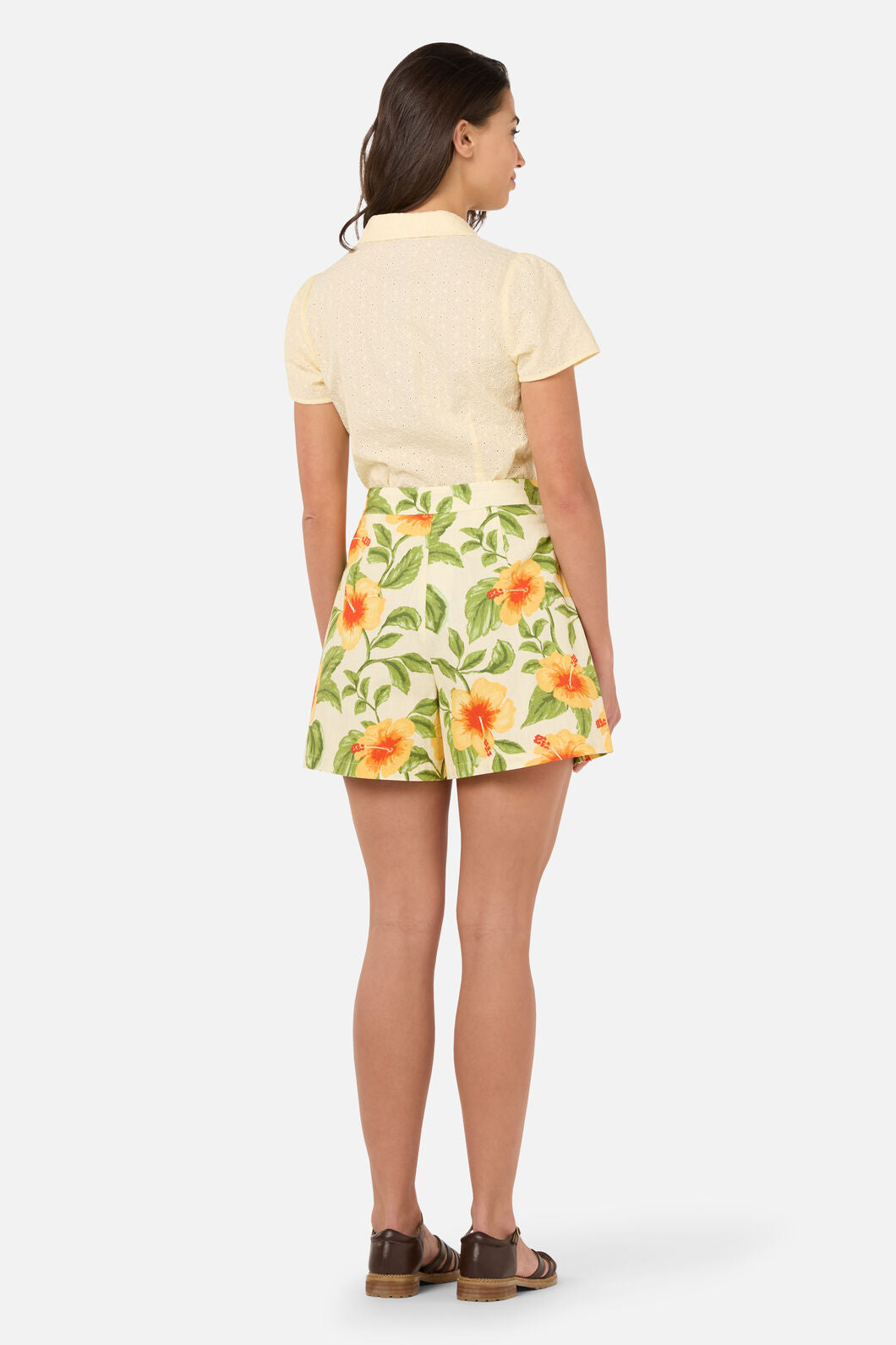 Princess Highway - Hibiscus Summer Short - cream