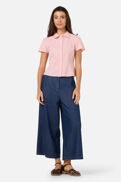 Princess Highway - Anastasia Broderie Blouse - pink